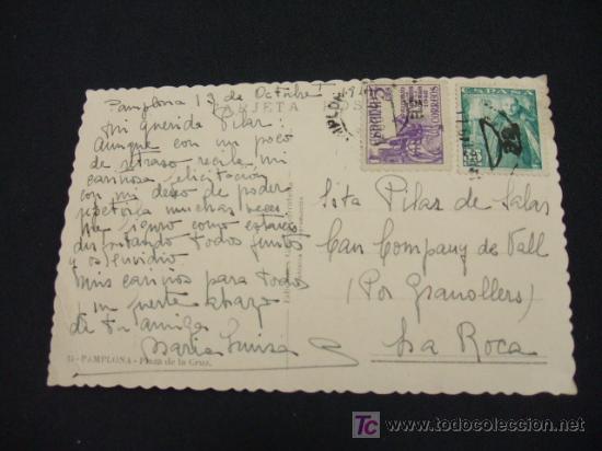 Postales: PLAZA DE LA CRUZ - PAMPLONA - - Foto 2