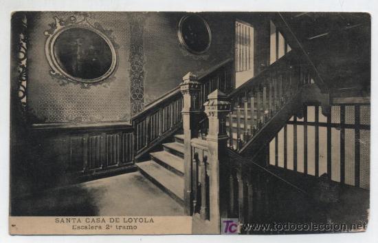Postales: Santa Casa de Louola.- Escalera. - Foto 1