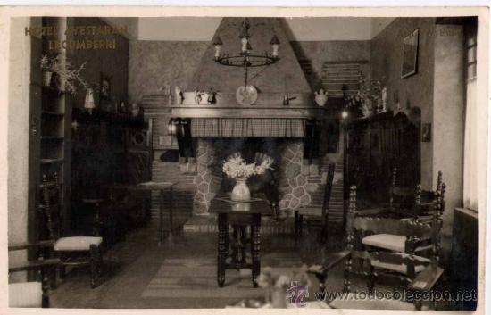 Postales: LECUMBERRI(NAVARRA).-HOTEL AYESTAR&Aacute;N - Foto 1