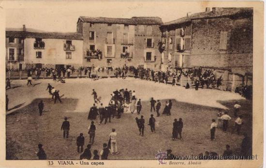Postales: VIANA(NAVARRA).-UNA CAPEA - Foto 1