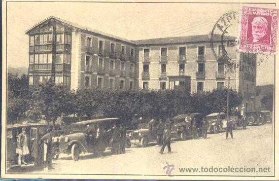 Postales: LECUMBERRI (NAVARRA).- HOTEL AYESTAR&Aacute;N - Foto 1