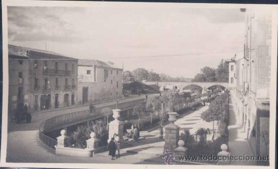 Postales: TUDELA (NAVARRA).- PASEO DEL GENERAL&Iacute;SIMO FRANCO - Foto 1