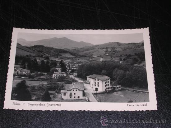 Postales: NUM 2 SANTESTEBAN ( NAVARRA ) VISTA GENERAL - Foto 1