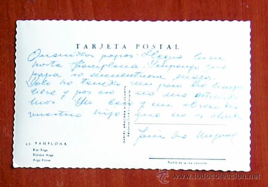 Postales: Pamplona - Rio Arga - Foto 2