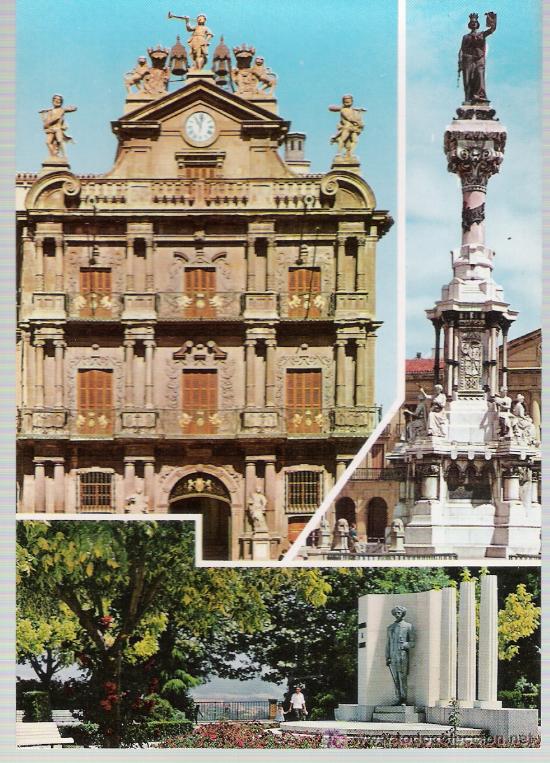 Postales: Pamplona.- Bellezas de la ciudad. - Foto 1