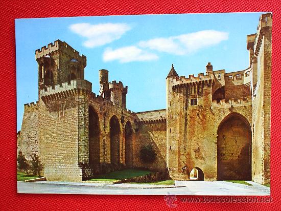 Postales: POSTAL , CASTILLO DE OLITE , NAVARRA ,CIRCULADA  1976 - Foto 1