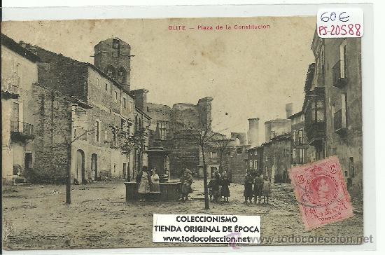 Postales: (PS-20588)POSTAL DE OLITE-PLAZA DE LA CONSTITUCION - Foto 1