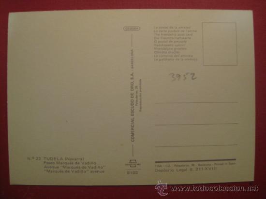 Postales: TUDELA, PAMPLONA - REF.: R-9-06 - Foto 2