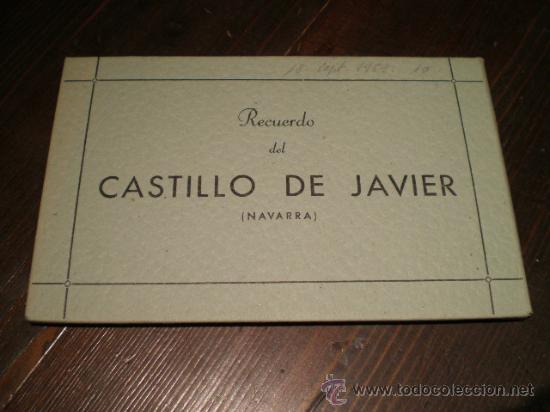 Postales: ANTIGUO DESPLEGABLE DE JAVIER - NAVARRA - Foto 1
