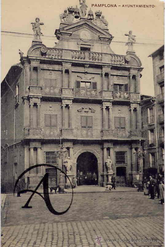 Postales: PAMPLONA, AYUNTAMIENTO - Foto 1