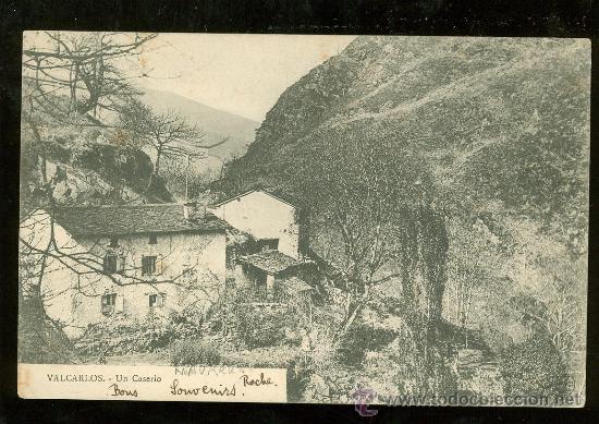 Postales: TARJETA POSTAL DE VALCARLOS. UN CASERIO. - Foto 1