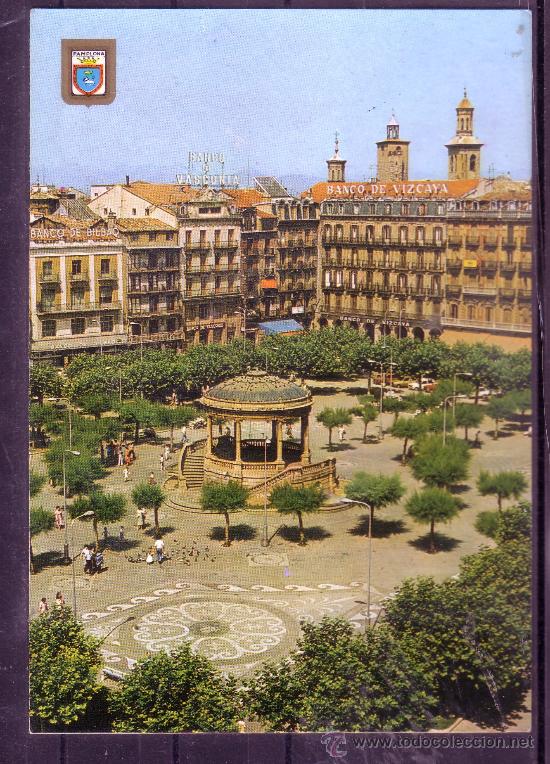 Postales: PAMPLONA - PLAZA DEL CAUDILLO - Foto 1