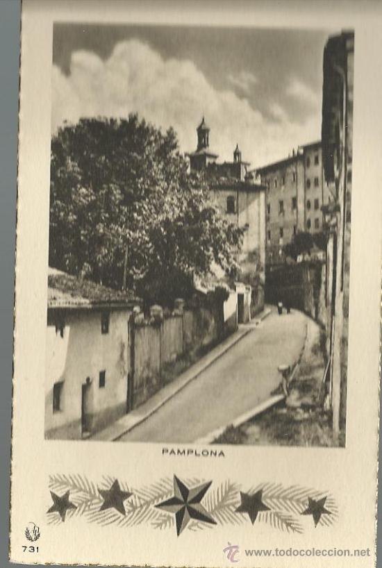 Postales: PEQUE&Ntilde;A POSTAL DE PAMPLONA - Foto 1