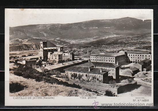 Postales: CASTILLO DE JAVIER. VISTA GENERAL - Foto 1