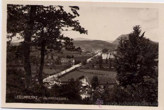Postales: LECUMBERRI (NAVARRA)-. ALREDEDORES - Foto 1