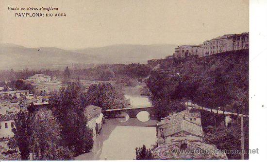 Postales: pamplona - rio agra - viuda de rubio - Foto 1