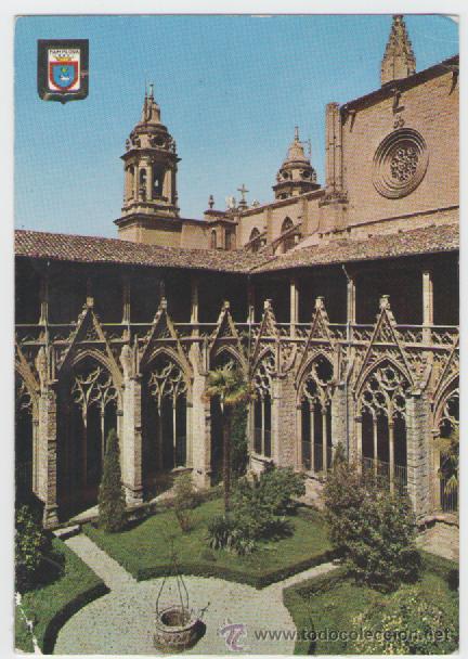 Postales: PAMPLONA - CLAUSTRO CATEDRAL - EDICI&Oacute;N DOMINGUEZ - Postal - Foto 1