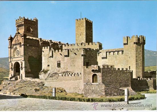 Postales: Castillos de Espa&ntilde;a. Castillo de Javier. Navarra. - Foto 1