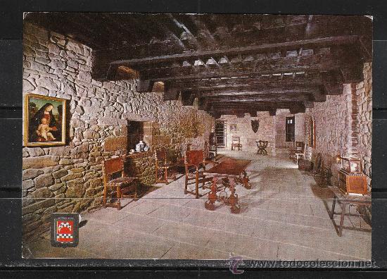 Postales: N&ordm; 5 CASTILLO DE JAVIER. SALA PRINCIPAL - Foto 1