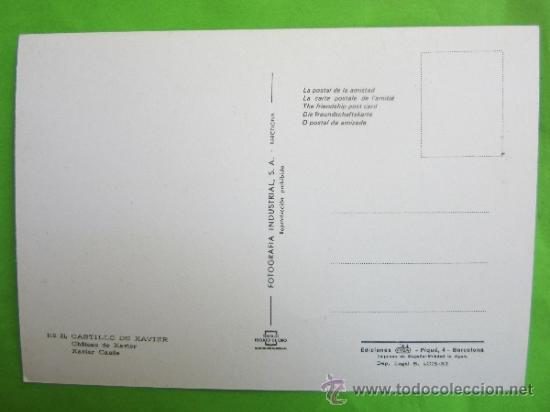 Postales: postal castillo de xavier - javier - navarra - Foto 2