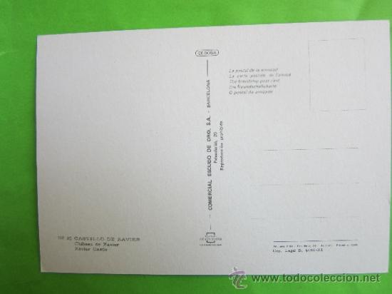 Postales: postal  cartillo de xavier , javier - navarra - Foto 2