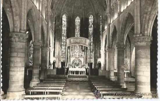 Postales: :::: PN795 - POSTAL - RONCESVALLES - ALTAR MAYOR NAVE CENTRAL - SIN CIRCULAR - Foto 1