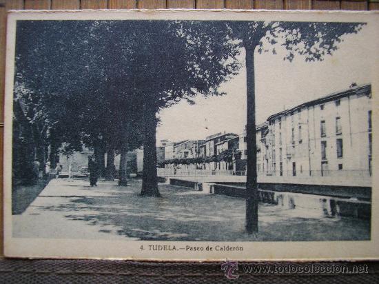 Postales: POSTAL TUDELA NAVARRA PASO DE CALDERON - Foto 1