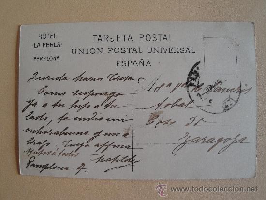 Postales: Hotel La Perla. Pamplona. Navarra. - Foto 2
