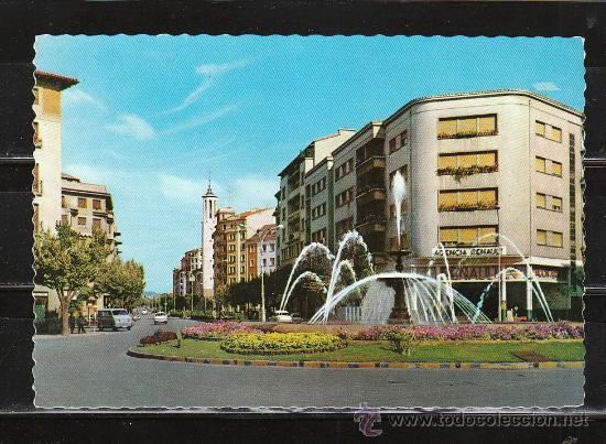 Postales: 5. PAMPLONA. AVENIDA DEL GENERAL FRANCO - Foto 1