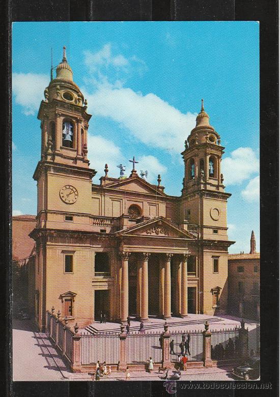 Postales: 19. PAMPLONA. FACHADA DE LA CATEDRAL - Foto 1
