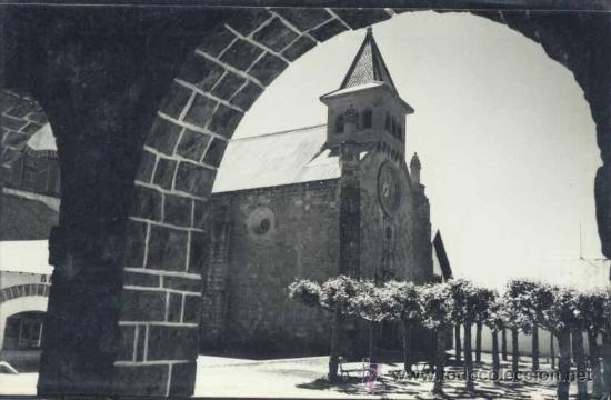 Postales: BURGUETE (NAVARRA).- IGLESIA - Foto 1