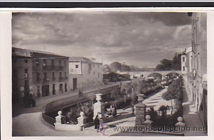 Postales: POSTAL TUDELA PASEO GENERALISIMO FRANCO - Foto 1