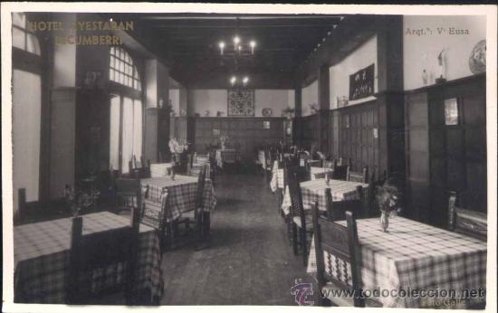 Postales: LECUMBERRI (NAVARRA).- HOTEL AYESTAR&Aacute;N- - Foto 1