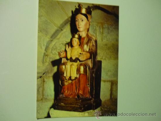 Postales: POSTAL EUNATE .- TALLA VIRGEN - Foto 1