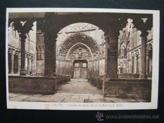 Postales: OLITE - CLAUSTRO DE SANTA MARIA LA REAL - Foto 1