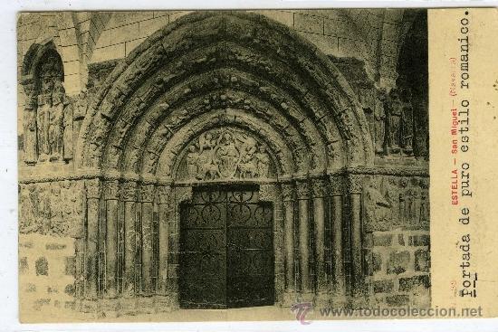Postales: POSTAL ESTELLA SAN MIGUEL NAVARRA - Foto 1