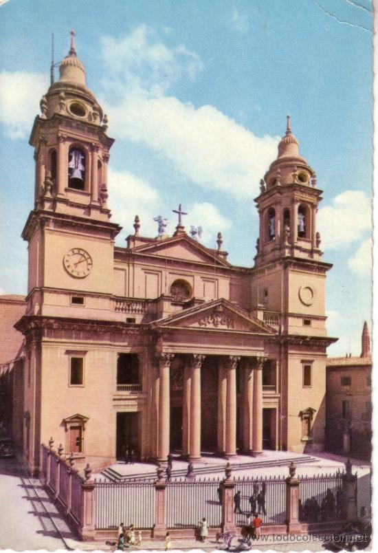 Postales: PAMPLONA - FACHADA DE LA CATEDRAL - Foto 1