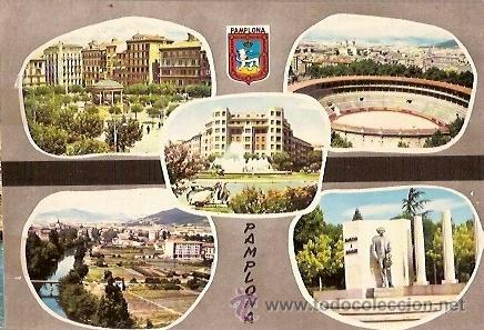 Postales: POSTAL A COLOR PAMPLONA DANIEL ARBONES - Foto 1