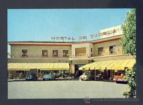 Postales: Postal de TUDELA: Hostal (Valman Serie E 495) - Foto 1