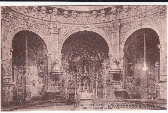 Postales: San Ignacio de Loyola Altar mayor de la basilica (sin circular) - Foto 1