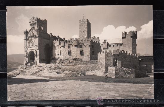 Postales: 6 VISTA DEL CASTILLO Y BASILICA. CASTILLO DE JAVIER - Foto 1