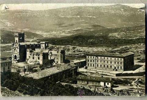 Postales: CASTILLO DE JAVIER - CIRCULADA 1950 - Foto 1
