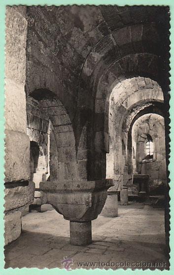 Postales: Monasterio de Leyre, cripta del siglo IX, editor: Sicilia n&ordm; 12 - Foto 1