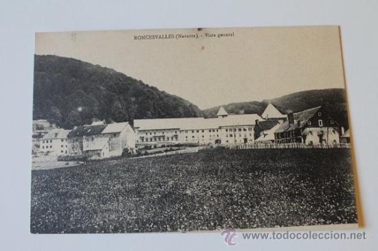 Postales: Postal. Navarra. Roncesvalles. Vista general. - Foto 1