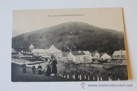 Postales: Postal. Navarra. Roncesvalles. Vista general. - Foto 1