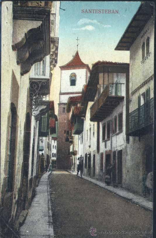 Postales: SANTESTEBAN (NAVARRA). - Foto 1