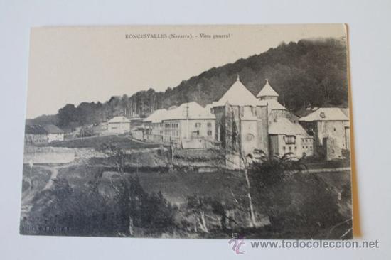 Postales: Postal. Roncesvalles (Navarra). Vista general. - Foto 1