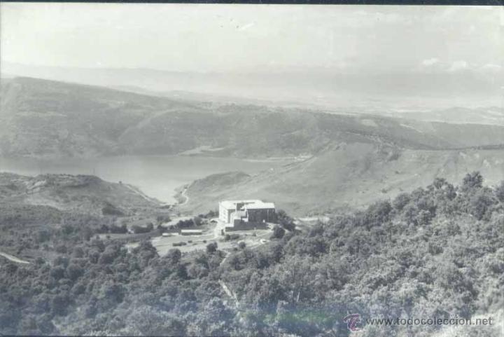 Postales: MONASTERIO DE LEYRE.- VISTA GENERAL Y PANTANO - Foto 1