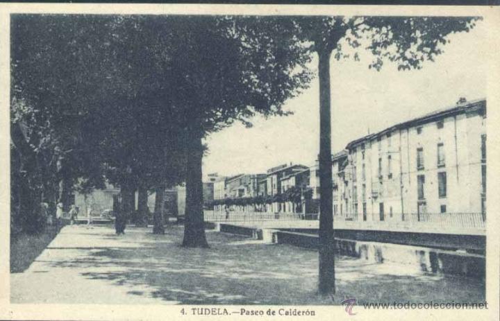Postales: TUDELA (NAVARRA).- PASEO DE CALDER&Oacute;N - Foto 1