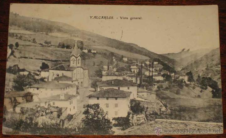 Postales: ANTIGUA POSTAL DE VALCARLOS - NAVARRA - CIRCULADA. - Foto 1